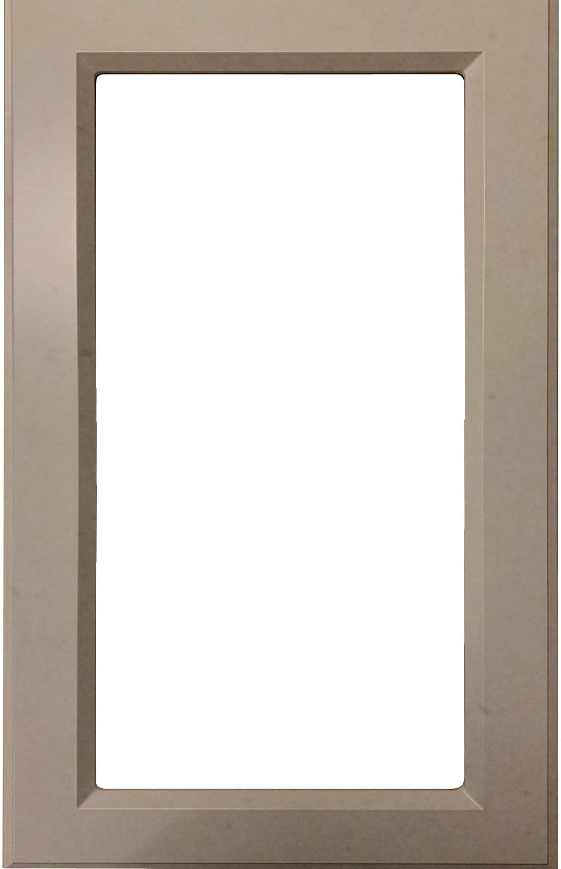 MDF Daytona Thermofoil Mullion Custom Cabinet Doors - 1 Lite/Frame Only