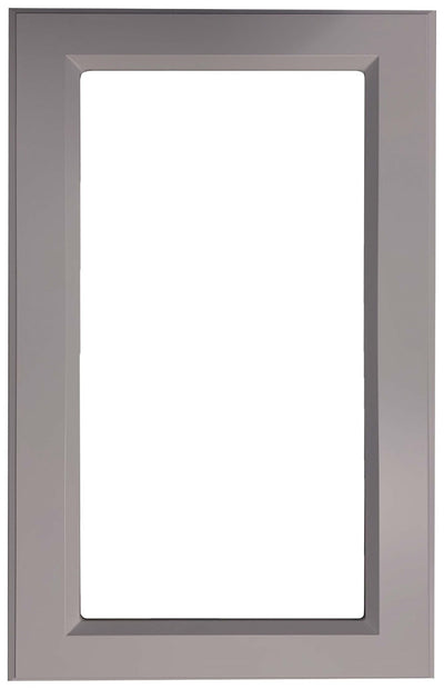 Daytona Thermofoil Mullion Custom Cabinet Doors - 1 lite/frame only Cabinet Door Cabinet Doors 'N' More Smoke Grey RTF