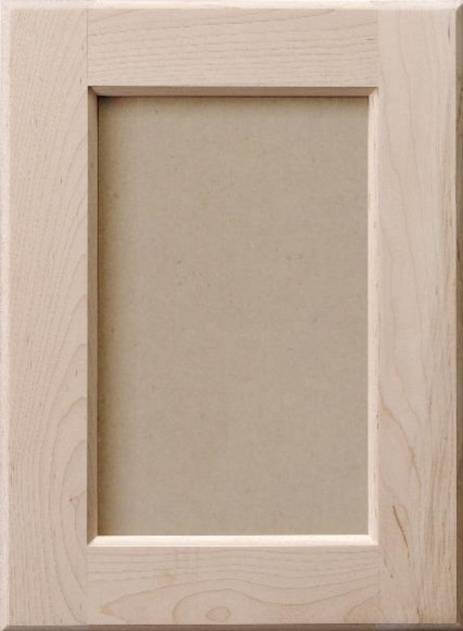 Wilmington Recess Panel Custom Cabinet Doors Cabinet Door Cabinet Doors 'N' More Paint Grade Hard Maple 