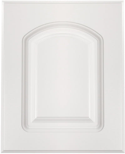 Naples Thermofoil Raised Arched Custom Cabinet Doors Cabinet Door Cabinet Doors 'N' More White RTF