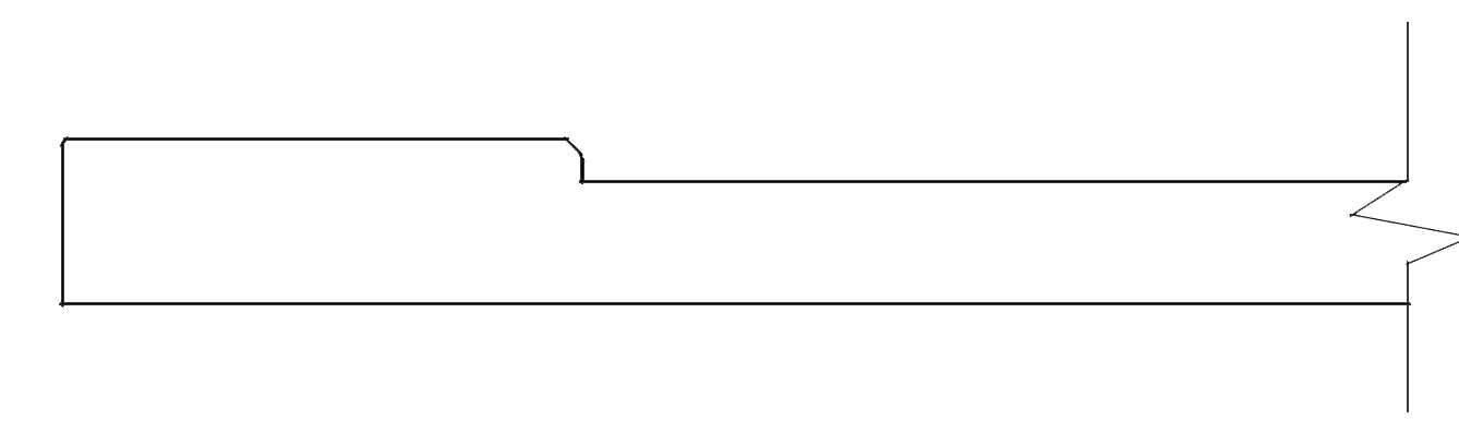 Boca Thermofoil Shaker Mullion Custom Cabinet Doors - 1 lite/frame only Cabinet Door Cabinet Doors 'N' More