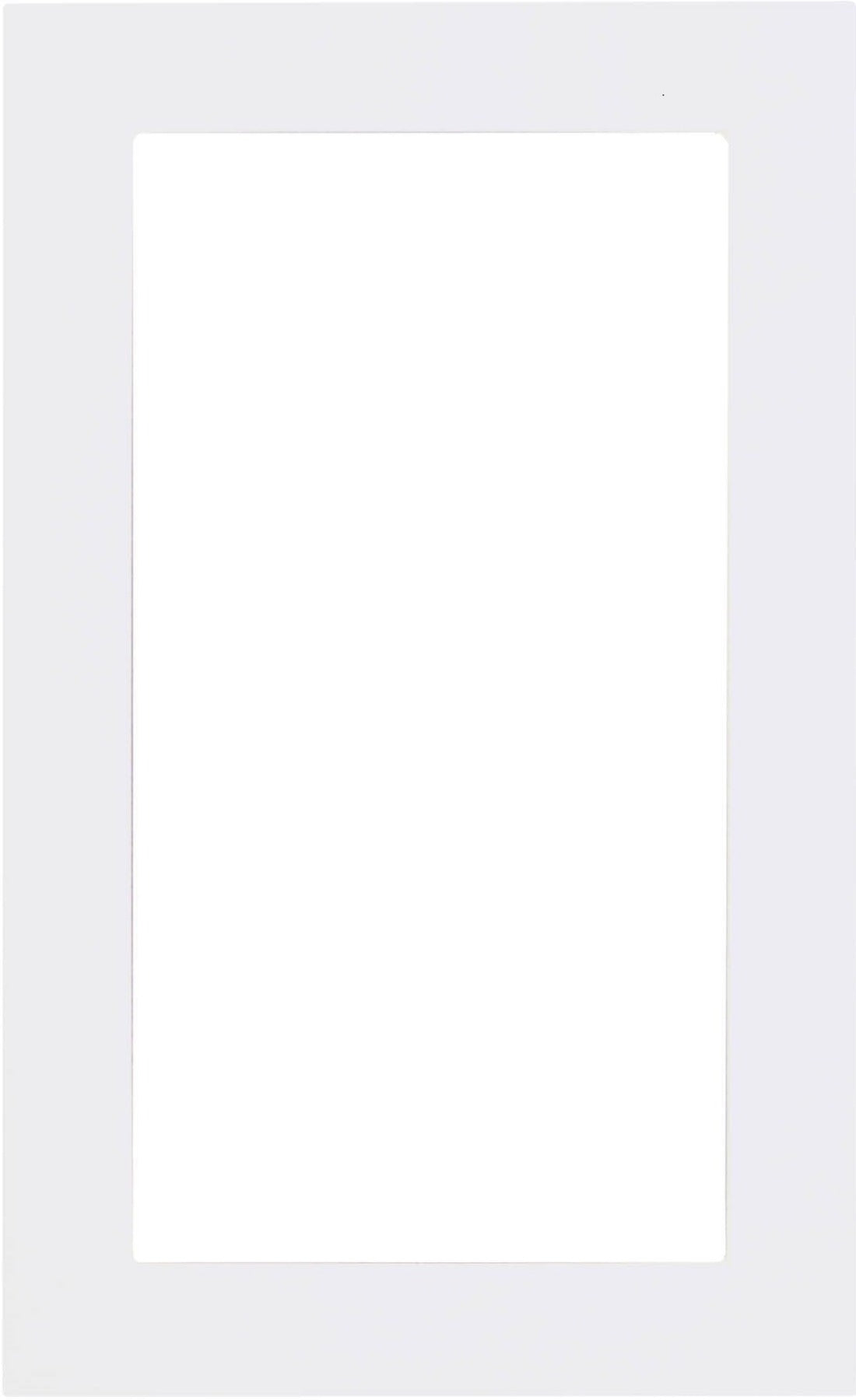 Naples Thermofoil Shaker Mullion Custom Cabinet Doors - 1 lite/frame only