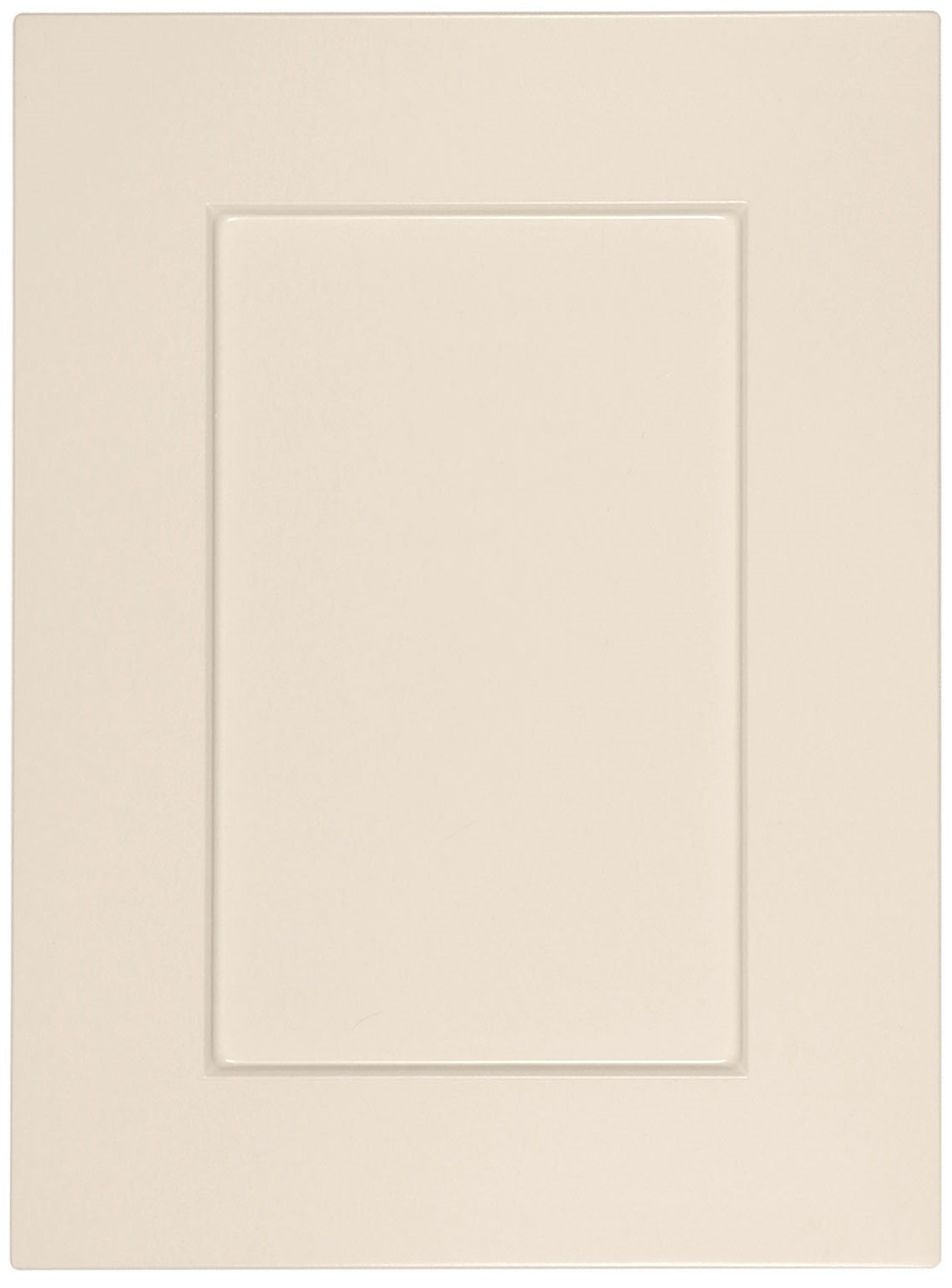 Antique White Smooth Satin Naples Thermofoil Shaker Custom Cabinet Doors