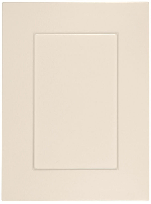 Antique White Smooth Satin Naples Thermofoil Shaker Custom Cabinet Doors