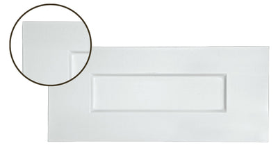 Naples White RTF Shaker Custom Cabinet Drawer Front - Cabinet Doors 'N' More