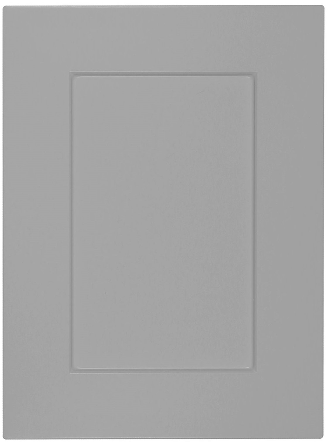 Kitchen and Bath Cabinet Door Samples Cabinet Doors 'N' More Naples Shaker Smoke Grey RTF