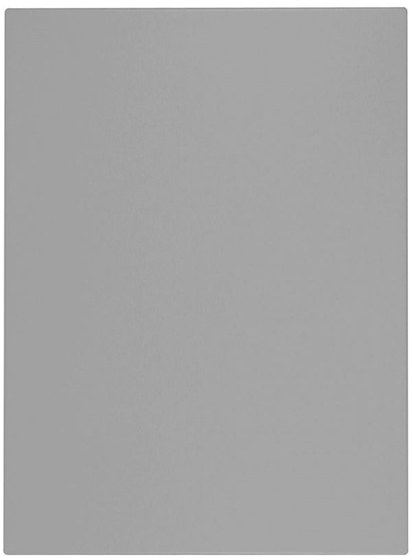 Smoke Grey Textured Matte Venice Thermofoil Shaker Slab Custom Cabinet Doors