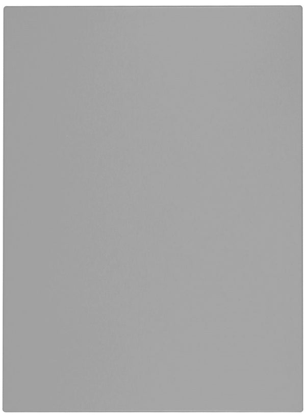 Smoke Grey Textured Matte Venice Thermofoil Shaker Slab Custom Cabinet Doors