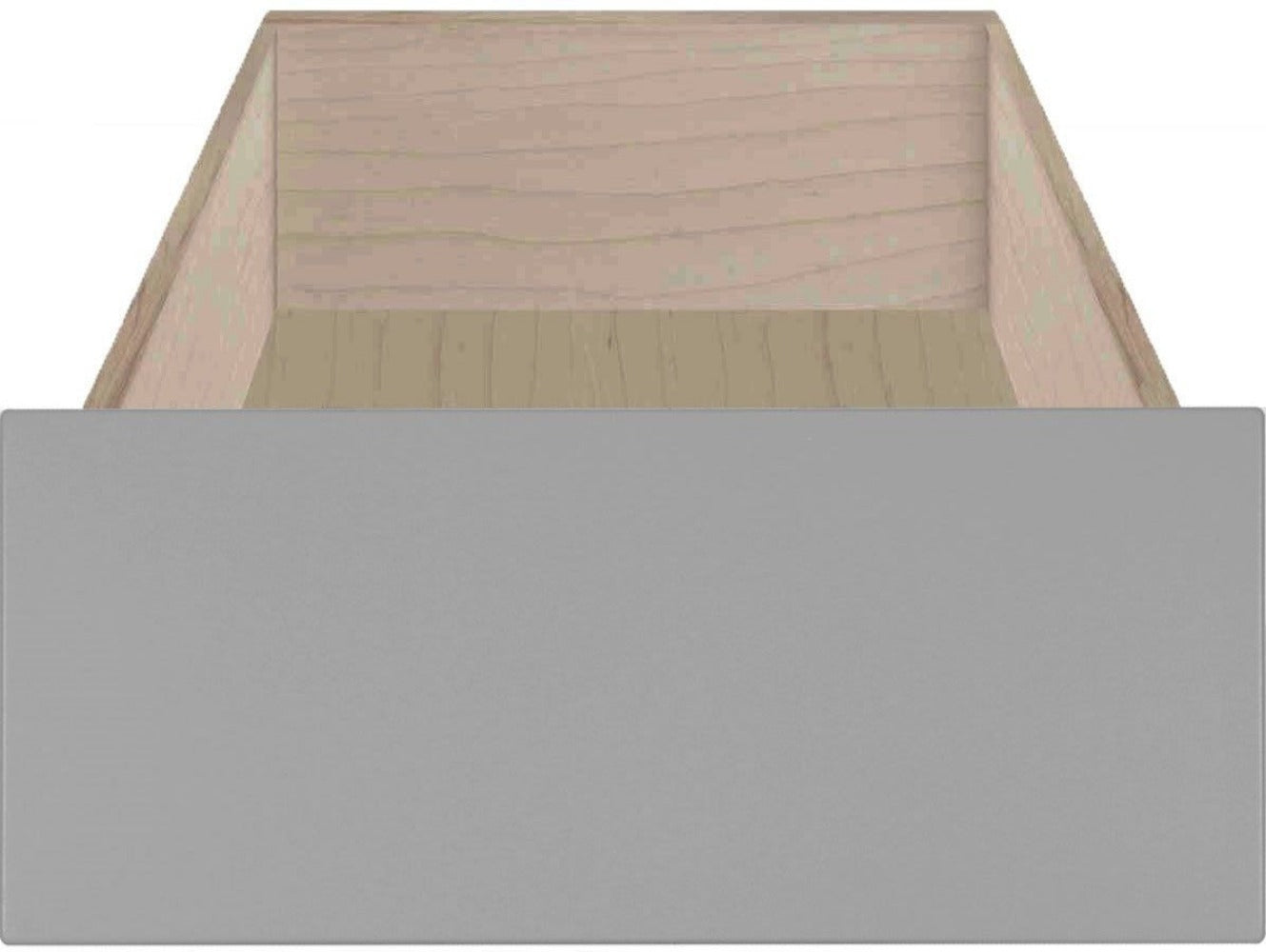 Venice RTF Shaker Slab Custom Cabinet Drawer Fronts Drawer Front Cabinet Doors 'N' More Smoke Grey RTF