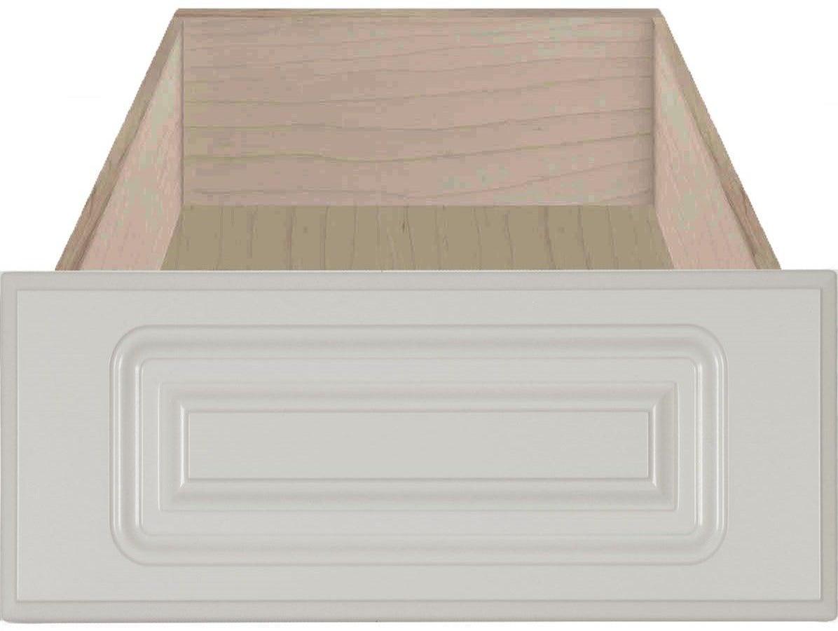 Stone Grey Textured Matte Naples Thermofoil Raised Square Custom Drawer Fronts