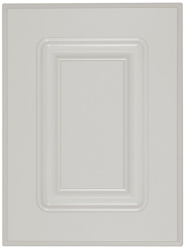 Stone Grey Textured Matte Naples Thermofoil Raised Square Custom Cabinet Doors