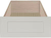 Naples RTF Shaker Custom Cabinet Drawer Fronts Drawer Front Cabinet Doors 'N' More Stone Grey RTF