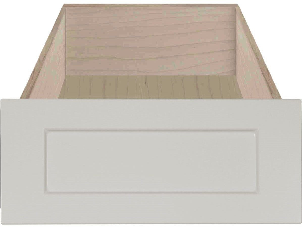 Stone Grey Textured Matte Naples Thermofoil Shaker Custom Drawer Fronts
