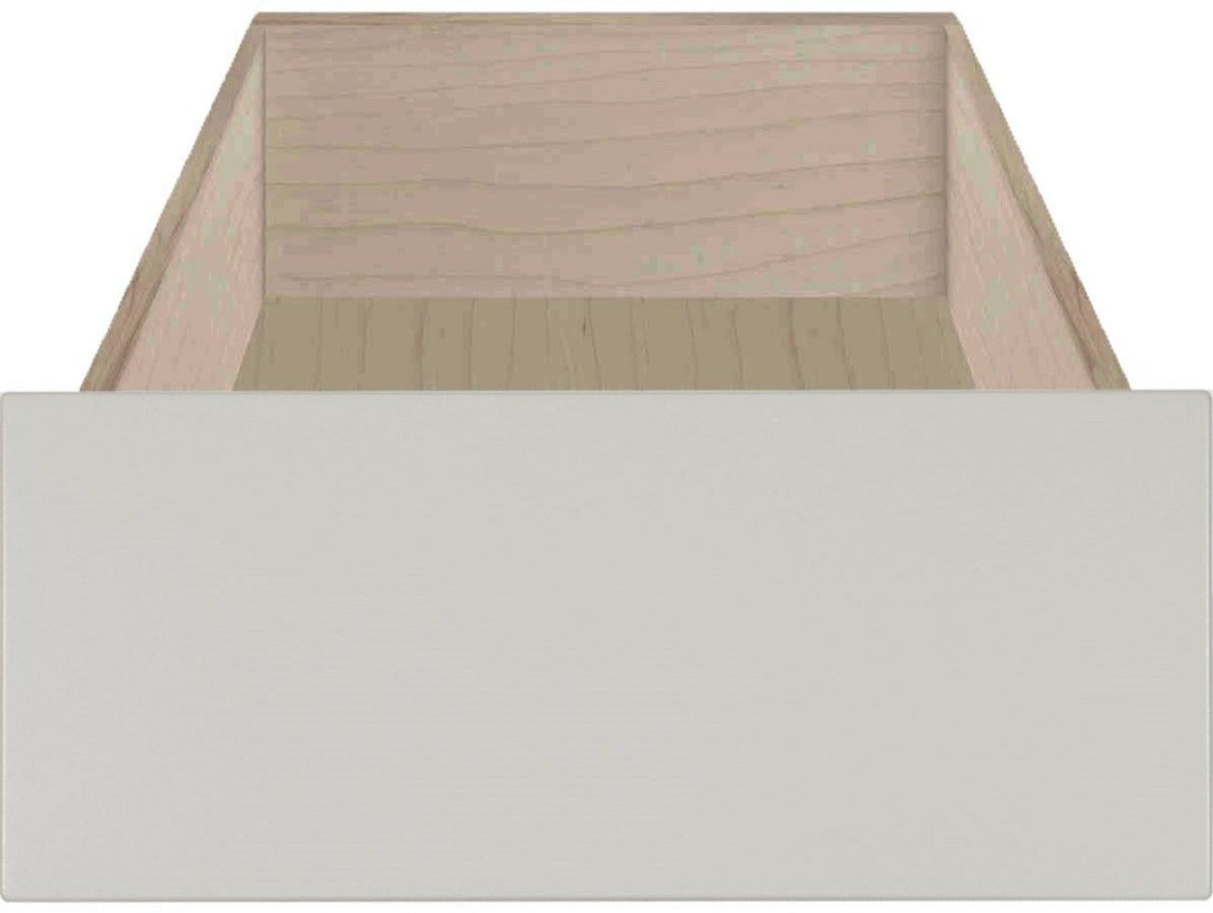 Slab smoke grey textured matte drawer front